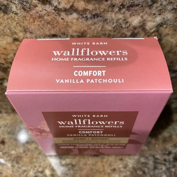 “COMFORT VANILLA PATCHOULI” BBW/WB 2-Pack Wallflowers Home Fragrance Refills NEW - Picture 4 of 7